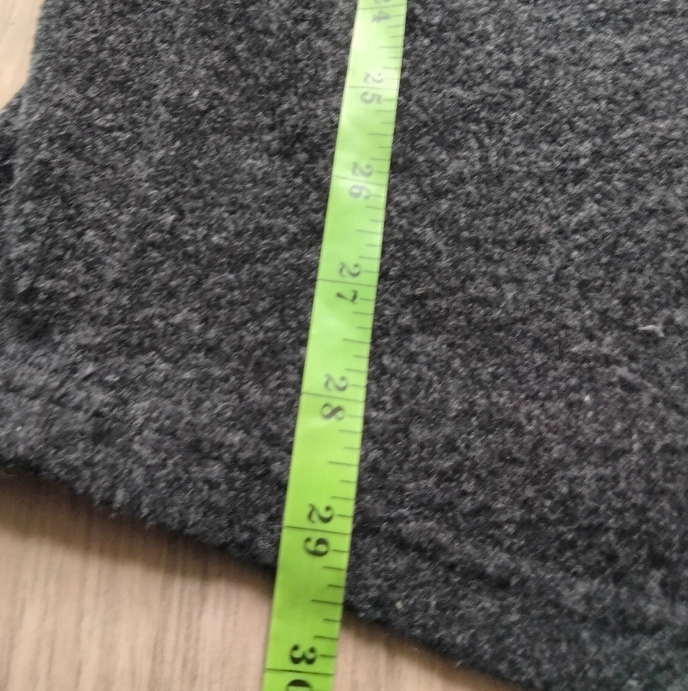 Lily London Super Warm & Cozy Cowl Neck Dress with Abstract Plaid Accents Sz Medium