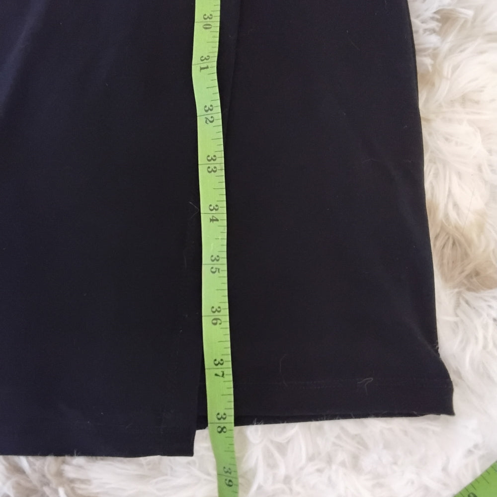 Lauren Ralph Lauren Black Knee-Length Dress - Size 10