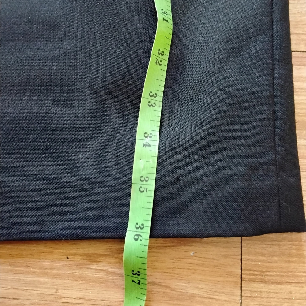 Ann Taylor Petite Black Wool Sleeveless Dress – Size 8P