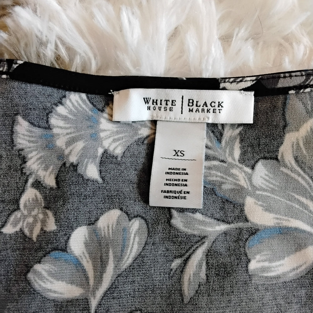 White House Black Market Floral Mini Dress - XS