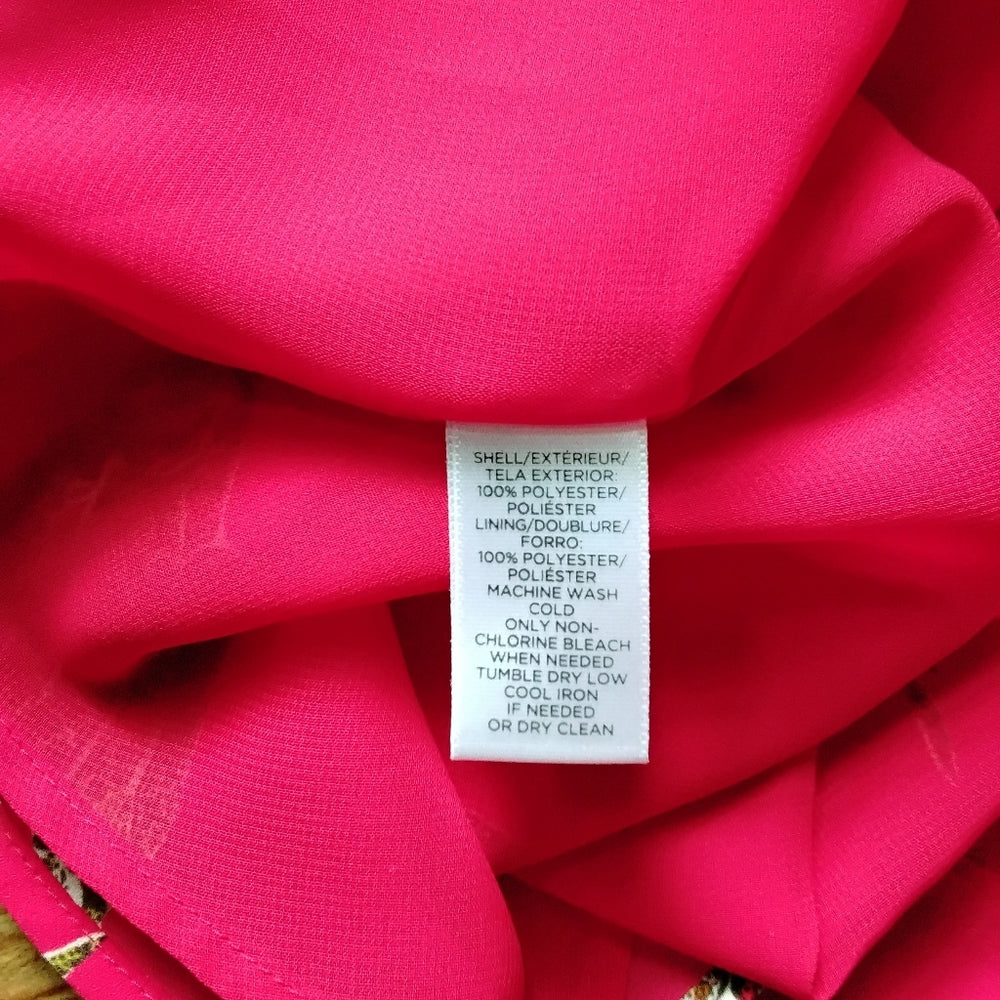 LOFT Petites Red Parrot Print Camisole – NWT – Size MP