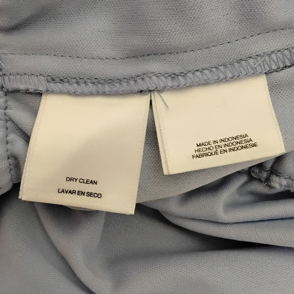 Nine West Light Purple Floral Belted Midi Dress – Sheer Long Sleeves – Sz 6