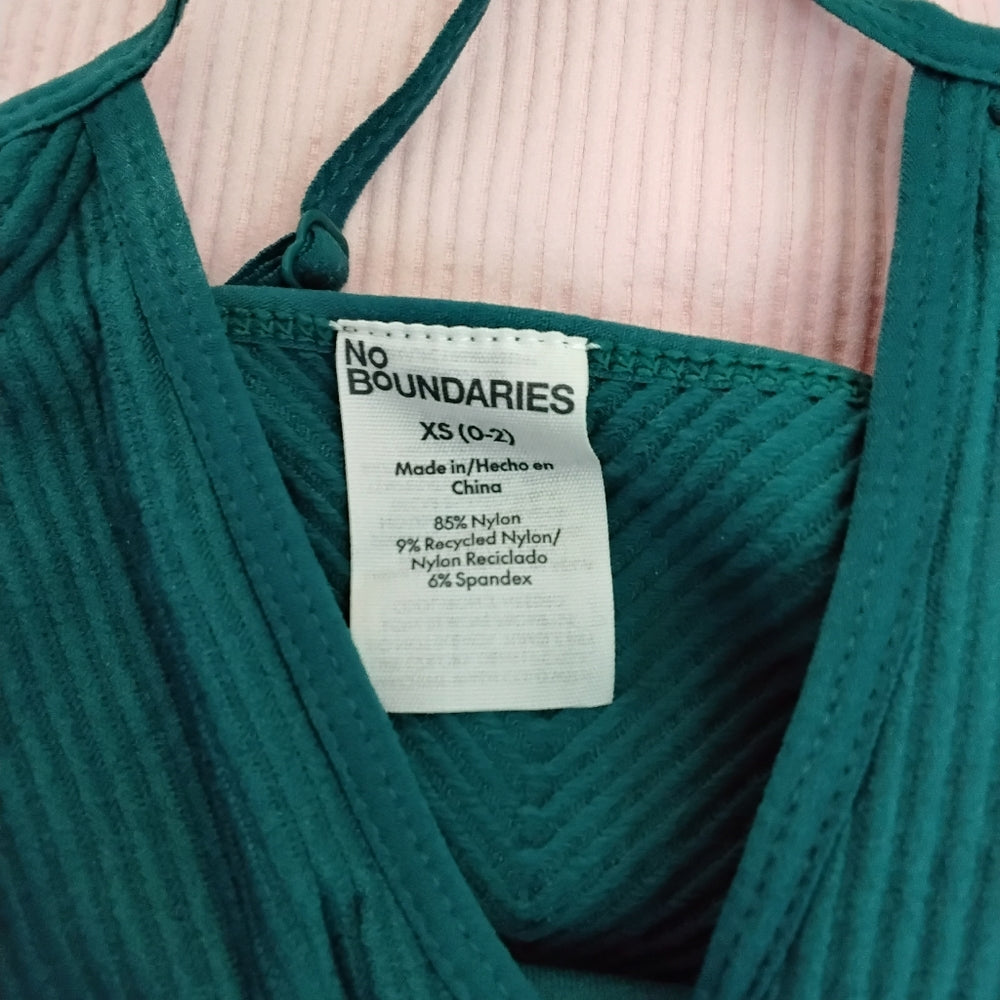 No Boundaries Ribbed Bralette-Style Spaghetti Strap Tops Bundle – XS