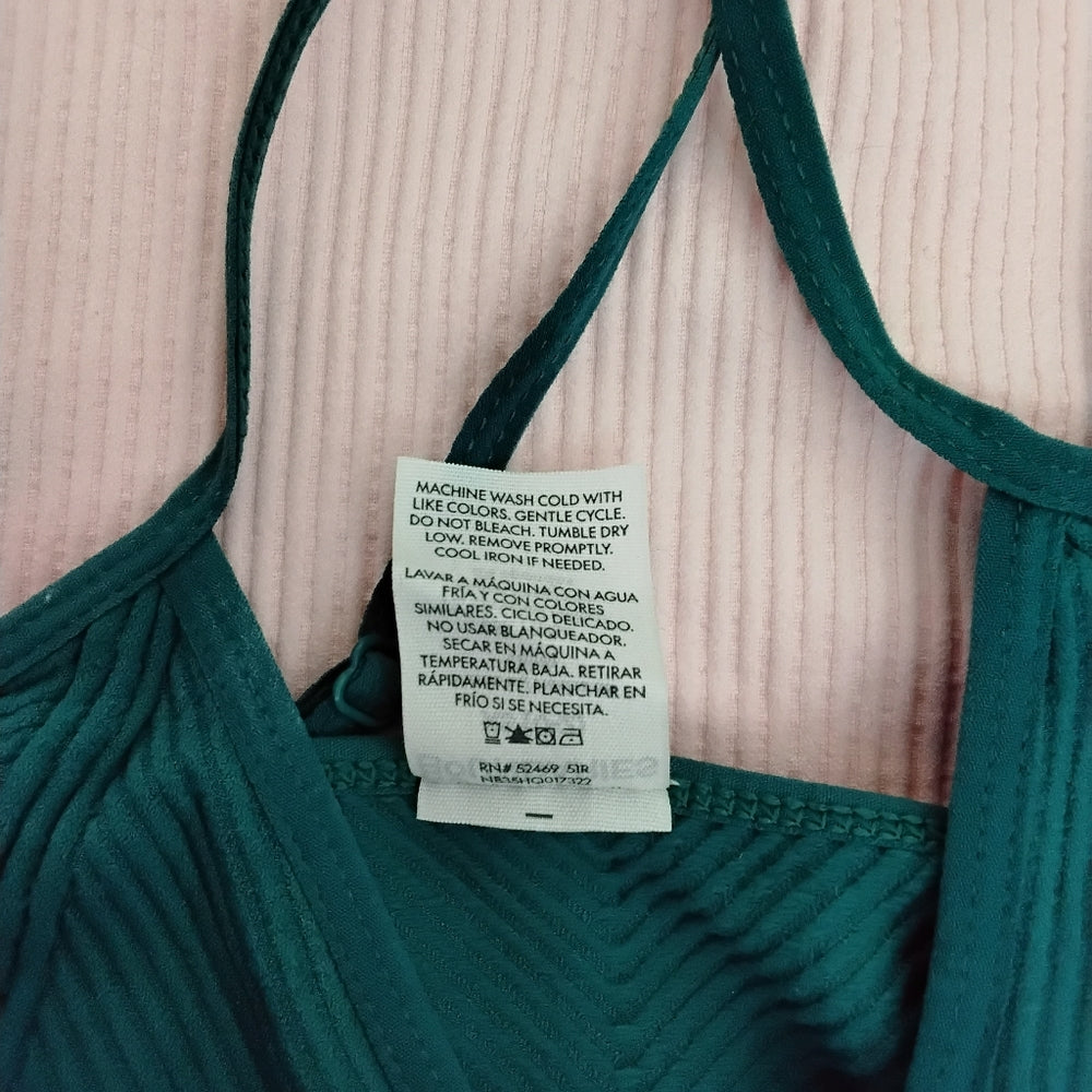 No Boundaries Ribbed Bralette-Style Spaghetti Strap Tops Bundle – XS