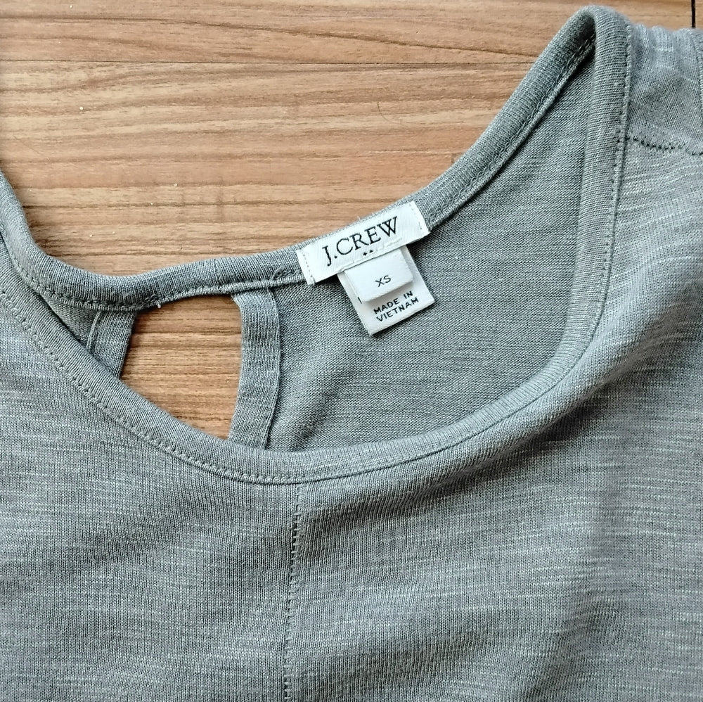 J.Crew Chic Gray Tank Tops Bundle – XS Lace & Stripe Tops
