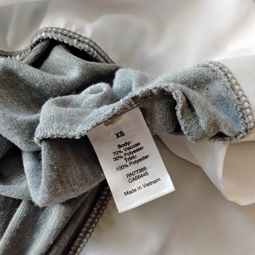 J.Crew Chic Gray Tank Tops Bundle – XS Lace & Stripe Tops