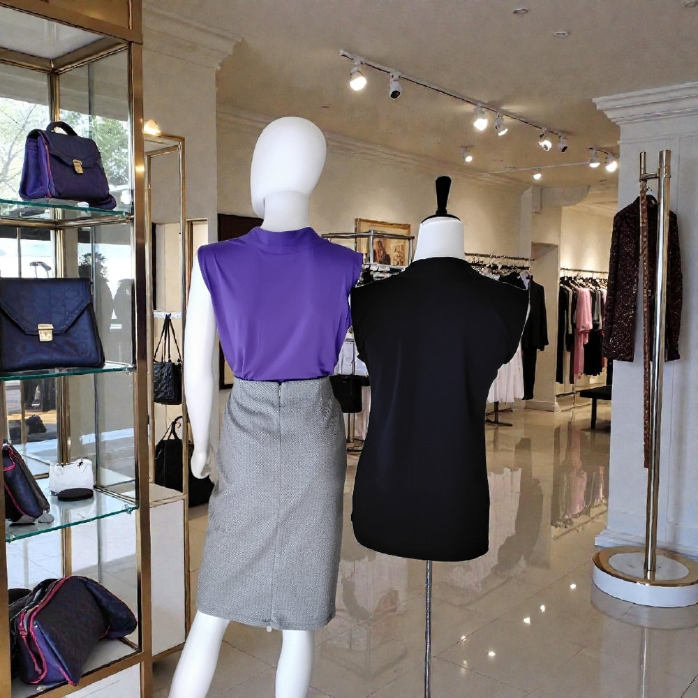 Dana Buchman Luxe Sleeveless Tunic Duo – Size Small | NWT + NWOT